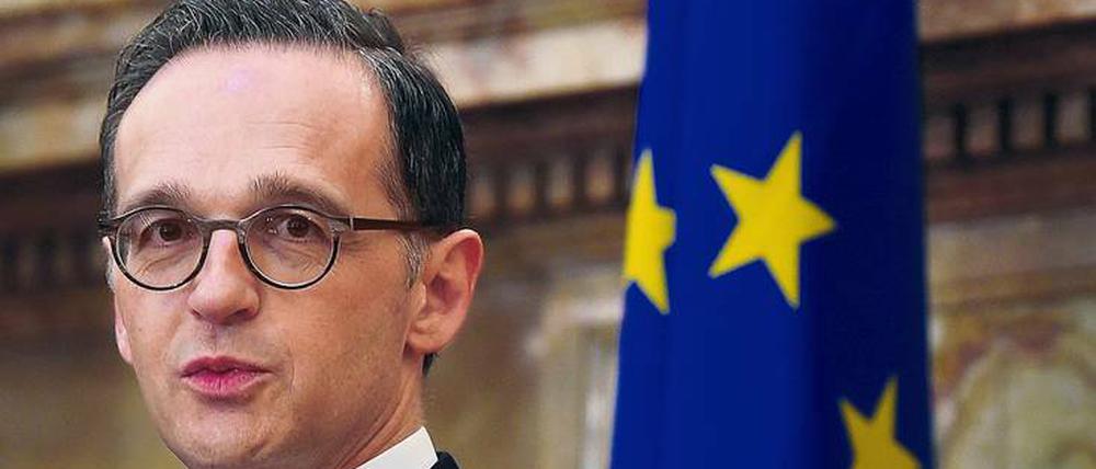 Kultur als Selbstvergewisserung einer Gesellschaft. Ein gemeinsames europäisches Kulturerbe darf nicht als gegeben hingenommen, es muss gelebt und gestaltet werden, sagt Außenminister Heiko Maas, hier während einer Pressekonferenz in Dublin im April 2018. 
