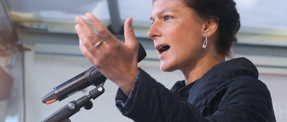 Sahra Wagenknecht bleibt bis auf weiteres Chefin der Linksfraktion. 