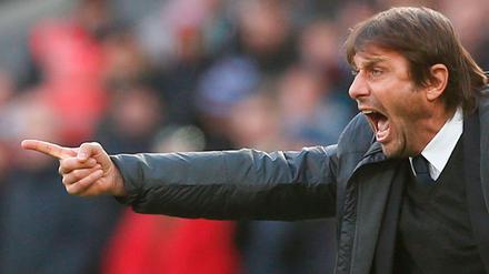 Voller Temperament. Antonio Conte soll Inter den Erfolg zurückbringen.