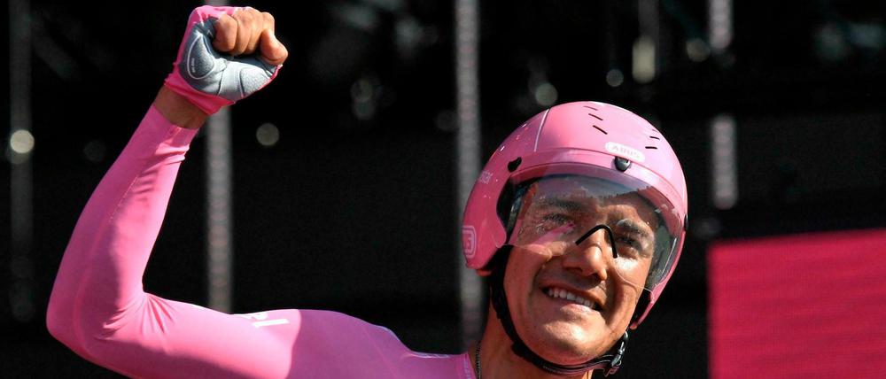 Richard Carapaz hatte in Italien niemand auf der Rechnung.