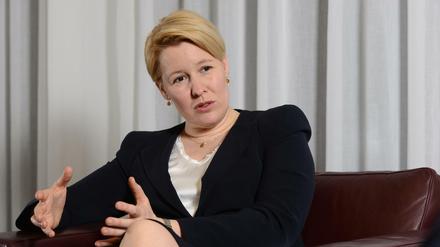 Franziska Giffey, (SPD). Seit dem 14. März 2018 Bundesministerin für Familie, Senioren, Frauen und Jugend im Kabinett Merkel IV. 