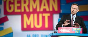 Der FDP-Bundesvorsitzende Christian Lindner.