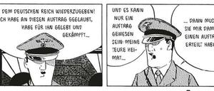 Jetzt auch auf Deutsch veröffentlicht: Eine Szene aus Shigeru Mizukis "Hitler".