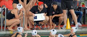 Trainer Marko Stamm (Bild) ist selbst Spieler bei Spandau und trainiert die Frauen.