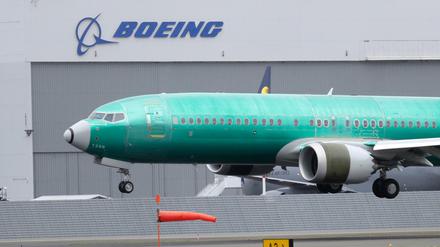 Eine Boeing 737 Max 8 