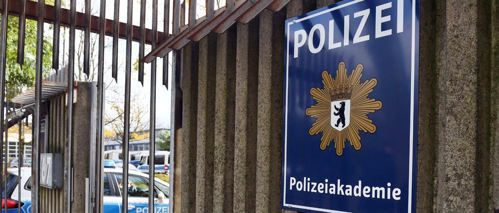 Die Berliner Polizeiakademie steht schon wieder in den Schlagzeilen. 