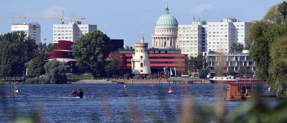 Blick über den Tiefen See nach Potsdam