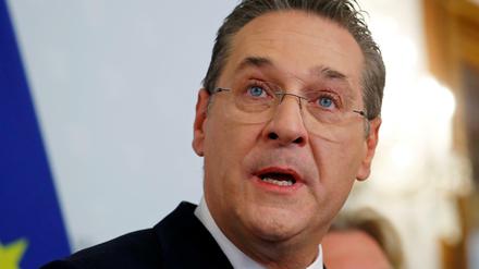 Heinz-Christian Strache.