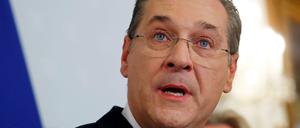 Heinz-Christian Strache.