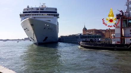 Das Kreuzfahrtschiff „Msc Opera“.