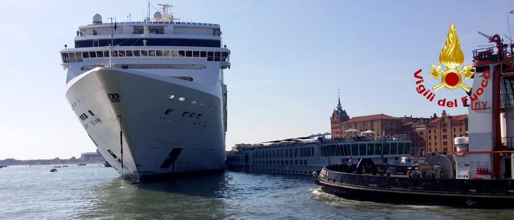 Das Kreuzfahrtschiff „Msc Opera“.