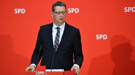 Thorsten Schäfer-Gümbel, SPD-Vorsitzender in Hessen, am Montag in Berlin.
