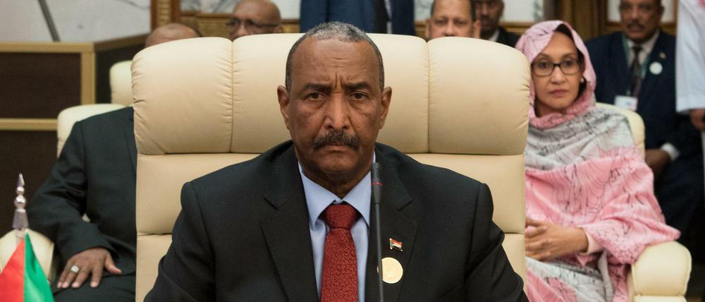 General Abdel Fattah al-Burhan, Chef des Militärrats im Sudan