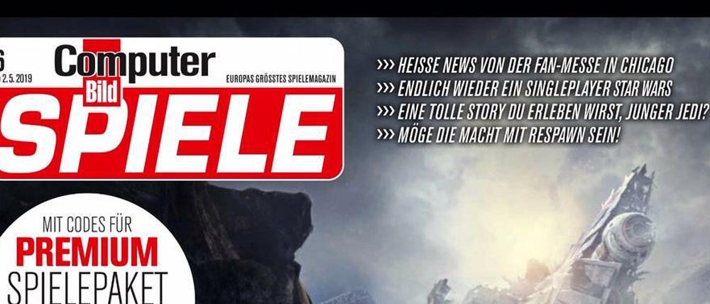 Die verkaufte Auflage von "Computer Bild Spiele" sank von einst über 700.000 auf inzwischen unter 30.000 Exemplaren. 