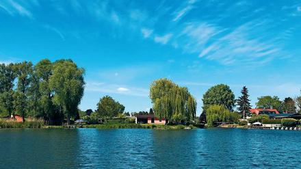 Weitblick über glitzerndes Wasser, das ist nicht nur wie hier im Havelland möglich.