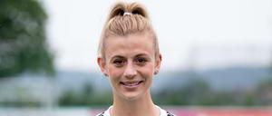 Johanna Elsig wurde schon mehrfach durch Verletzungen zurückgeworfen, in Frankreich spielt sie ihr erstes großes Turnier mit der Nationalmannschaft.