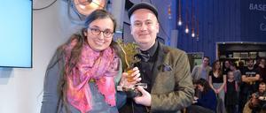 Den Goldenen Blogger als Bloggerin des Jahres erhielt im vergangenen Jahr Marie Sophie Hingst für ihr Blog "Read on my dear".  