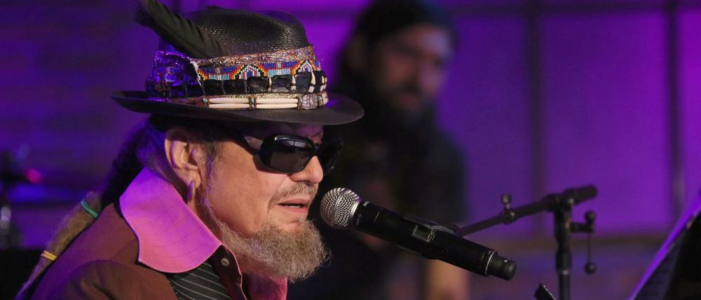 Dr. John bei einem Konzert in Nashville im Jahr 2016 