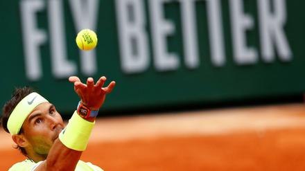 Rafael Nadal zog bei seiner 15. Teilnahme zum zwölften Mal in das Semifinale von Paris ein.