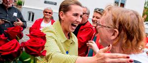 Mette Frederiksen, Chefin der dänischen Sozialdemokraten, war mit einem Rechtsschwenk erfolgreich.