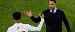 Spätes Vollgas. Englands Nationaltrainer bringt seinen vielleicht besten Spieler, Dele Alli, in der Verlängerung.
