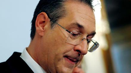 Der ehemalige FPÖ-Chef und österreichische Vizekanzler Heinz-Christian Strache.