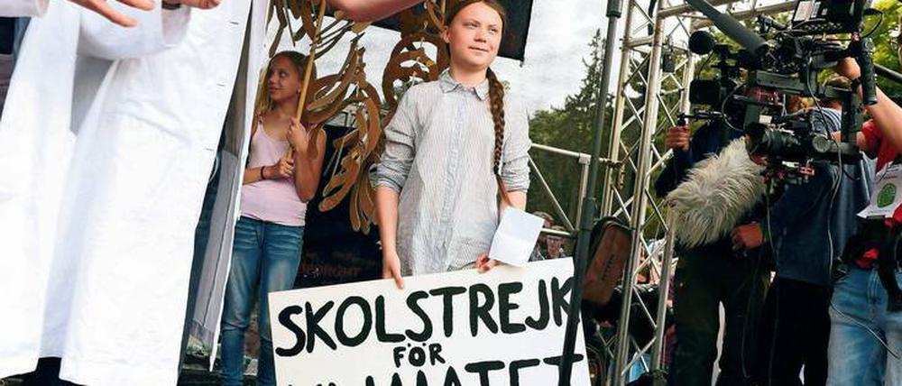 Greta Thunberg hat 2018 den Jugendprotest gegen den Klima-Wahnsinn in Gang gesetzt.
