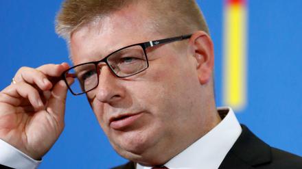 Thomas Haldenwang, Präsident des Verfassungsschutzes, soll wieder etwas falsch gemacht haben.