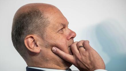 Finanzminister Scholz sieht trotz der desolaten Lage seiner Partei noch Chancen, dass die SPD bei der nächsten Wahl das Kanzleramt erobert.