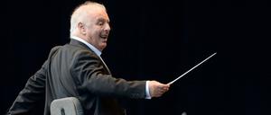 Dirigent Daniel Barenboim.