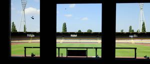 Licht und Schatten. 2023 sollen im Jahn-Sportpark in Prenzlauer Berg die Special Olympics stattfinden. Doch das ist ambitioniert. 