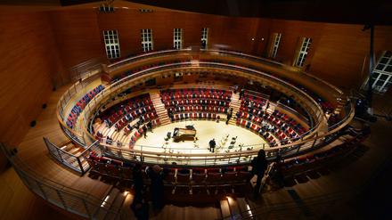 Der Pierre Boulez Saal.