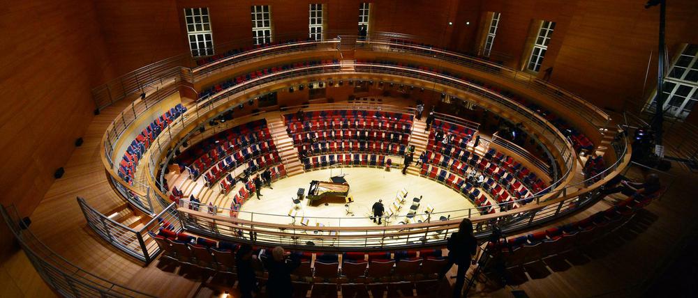 Der Pierre Boulez Saal.