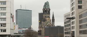 Blick auf die Kaiser-Wilhelm-Gedächtniskirche.