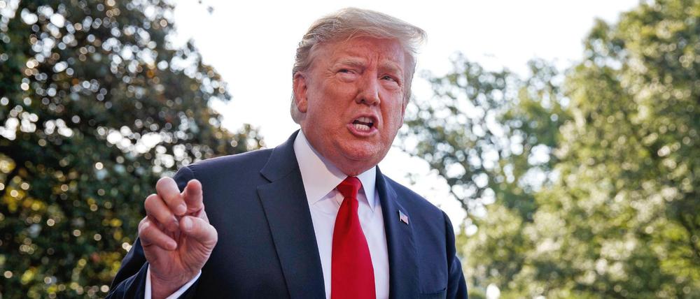 Der Präsident der USA Donald Trump.