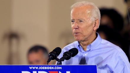 Der US-Präsidentschaftsbewerber und frühere Vizepräsident Joe Biden.