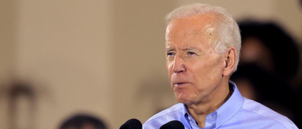 Der US-Präsidentschaftsbewerber und frühere Vizepräsident Joe Biden.