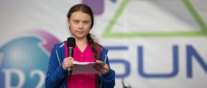Die schwedische Klimaaktivistin Greta Thunberg.
