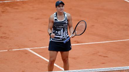 Überraschung. Die Australierin Ashleigh Barty steht im Finale der French Open.
