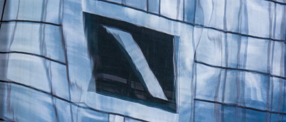 Die Zentrale der Deutschen Bank in Frankfurt am Main 