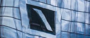 Die Zentrale der Deutschen Bank in Frankfurt am Main 