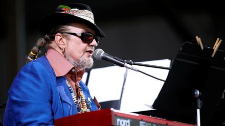 Mac Rebennack alias Dr. John auf dem New Orleans Jazz and Heritage Festival im April 2013. 