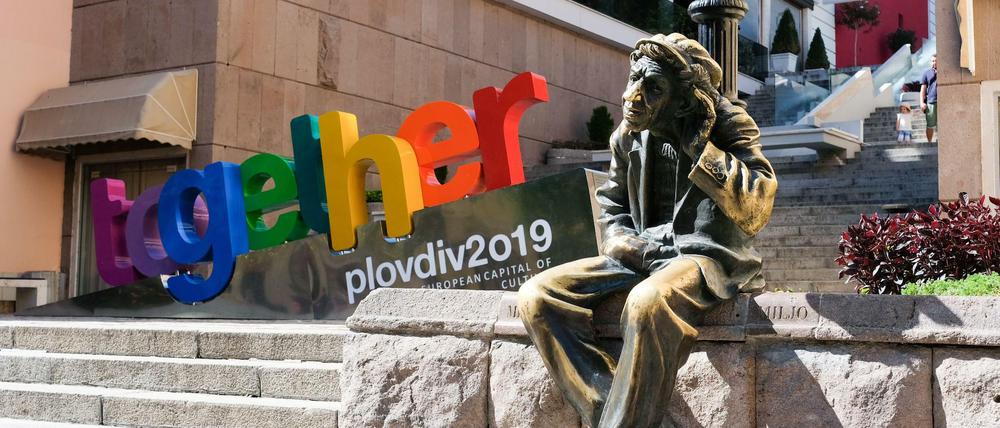 Plowdiw ist in diesem Jahr Kulturhauptstadt Europas - und wird von vielen Touristen besucht.