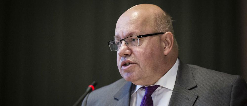Bundeswirtschaftsminister Peter Altmaier (CDU).
