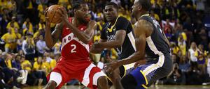 Mal wieder Matchwinner. Torontos Kawhi Leonard steht mit den Raptors kurz vor dem NBA-Titelgewinn.