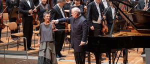 Daniel Barenboim und Maria João Pires.