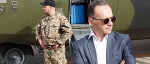Heiko Maas besuchte auch die in Jordanien stationierten deutschen Soldaten.