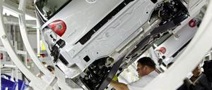 Produktion im VW-Stammwerk in Wolfsburg.