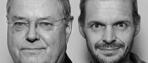 Peer Steinbrück (SPD), Ex-Finanzminister und Ex-Kanzlerkandidat, geht wieder mit dem Kabarettisten Florian Schroeder auf Tournee.
