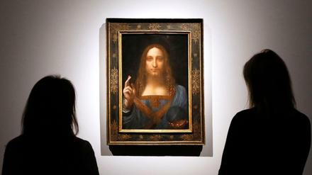 Leonardo da Vincis Gemälde "Salvator Mundi".